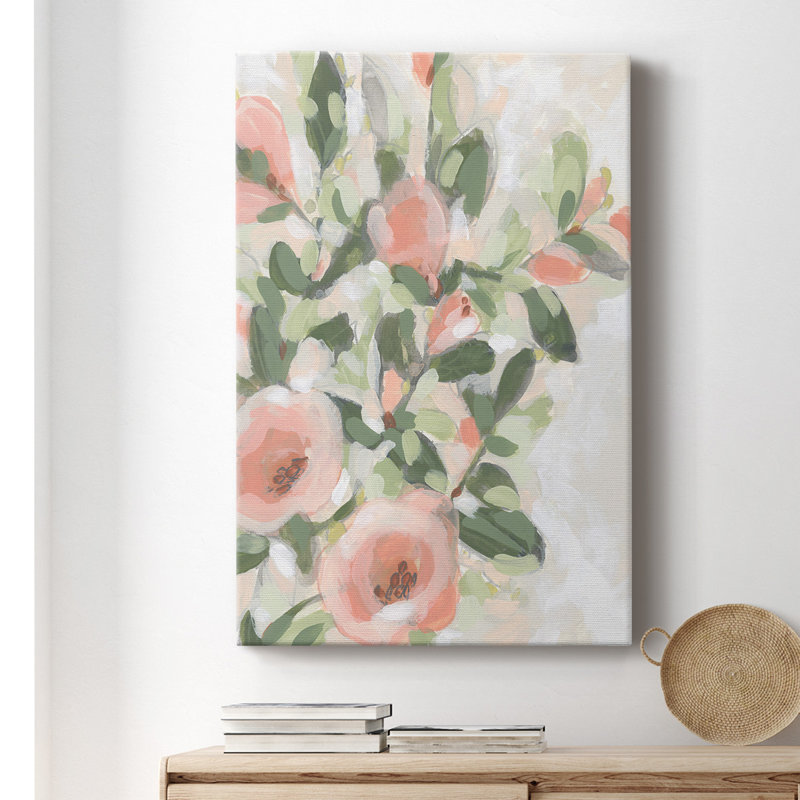 «Rose Bower II», impression sur toile tendue, L 12 po x H 18 po