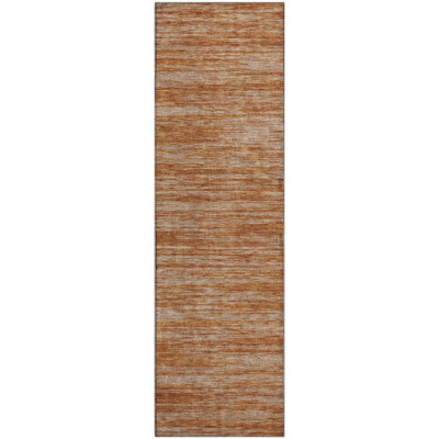 Premium Machine Washable Prisco Copper Rug