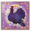  «Turken» par Jennie Smallenbroek, art mural en verre acrylique, 12 po x 12 po-460519089