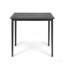 Table de bar rectangulaire d'extérieur en bois d'acacia - Gris foncé-508648904