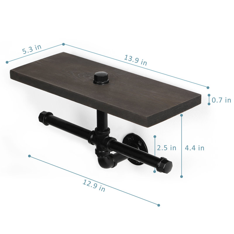 Wall Mounted Toilet Paper Holder