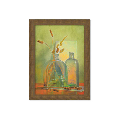Mairi's Arrangement par Hal Halli. Impression sur papier - Montée et encadrée avec de l'acrylique transparent