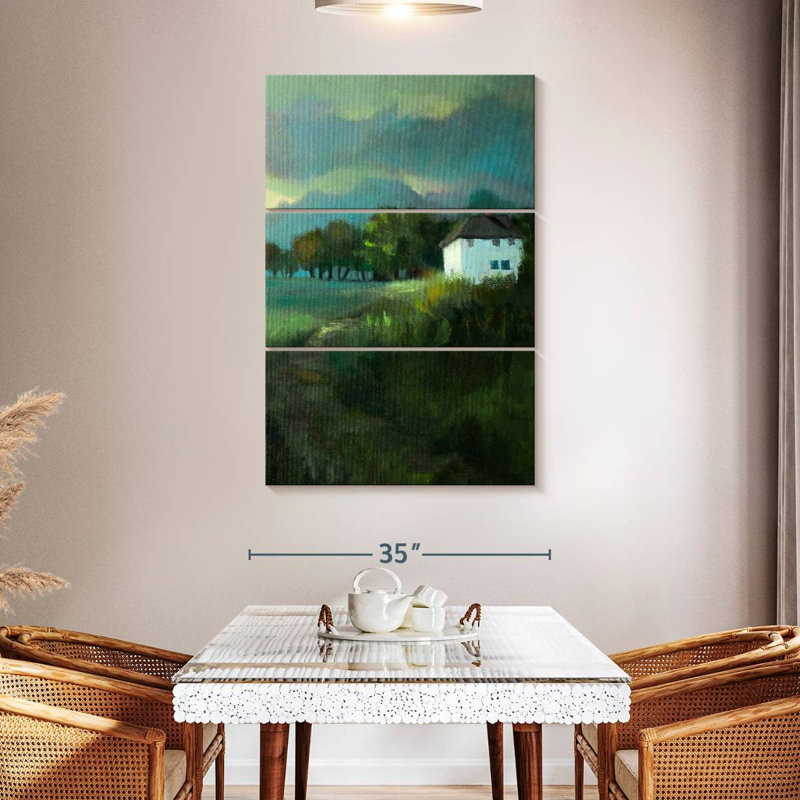 Alvord Hill House, 50" H x 32" W