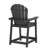 Outdoor HDPE Adirondack Chair / Patio Bar Stool-778270584