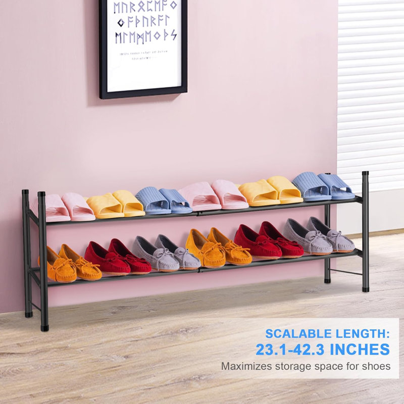 2 Pair Shoe Rack