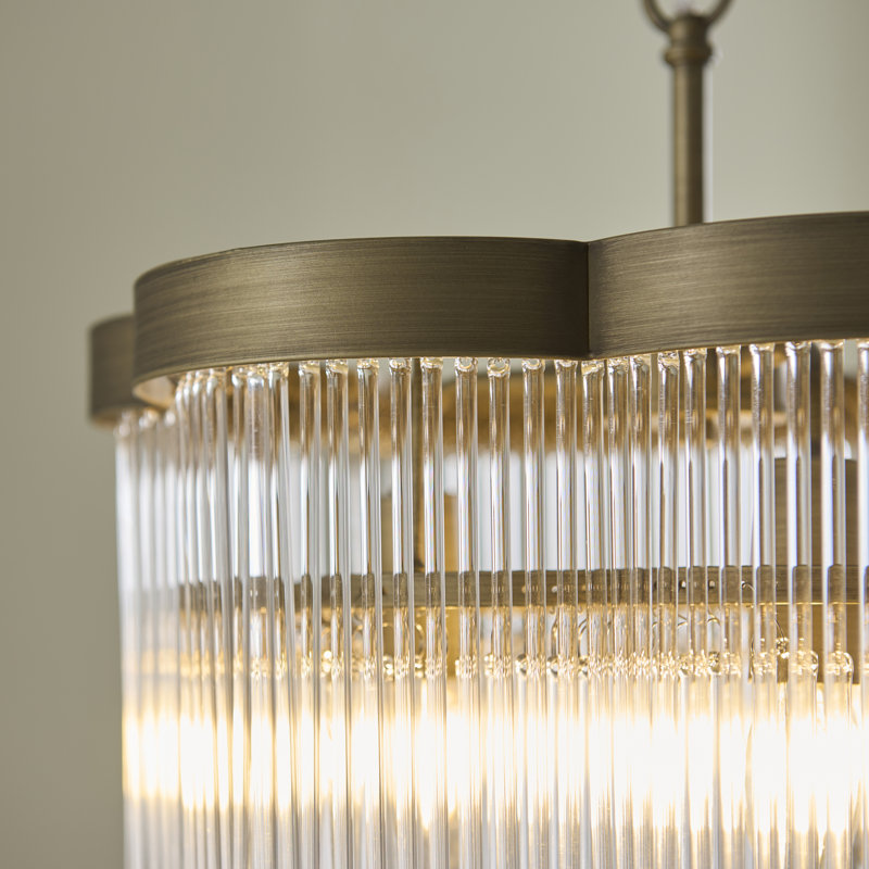 Cecile 3 - Light Unique/ Statement Chandelier, 3