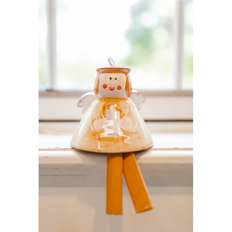 Bougie ange cloche