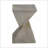 GEOMETRIC MGO SIDE TABLE,LIGHT GRAY COLOR-838411806