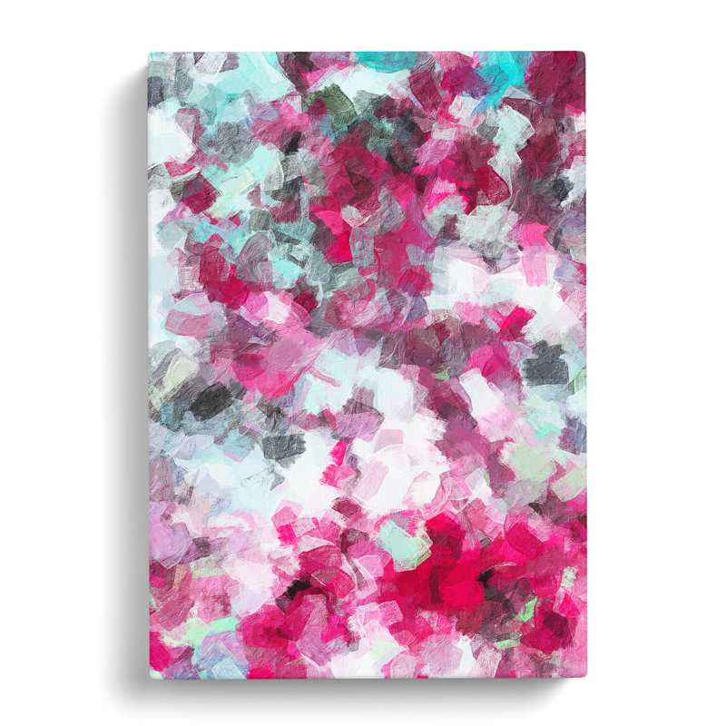 Beginning Abstract - Wall Art, Wrapped Canvas, 50cm H x 35cm W x 3cm D, No Matte