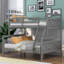 Lit superposé simple au dessus d'un lit double Jaedan Kids-373171815