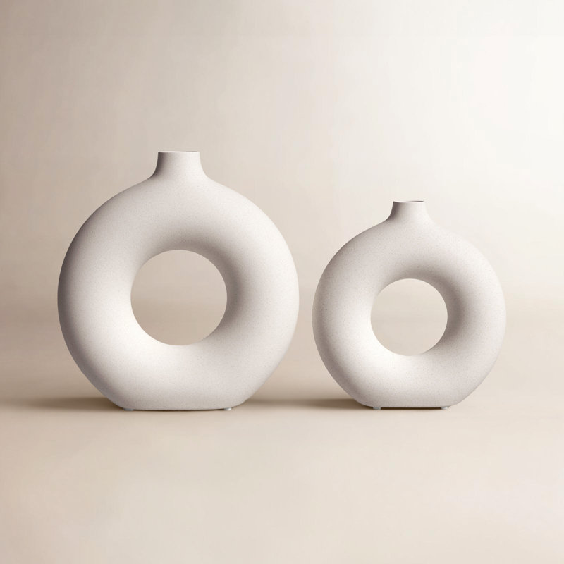 Vase de table en céramique Aionna