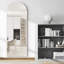 Carlyann Aluminium Framed Freestanding Full Length Mirror-398171640-398171638
