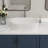 19" L x 12" W Bathroom Vessel Sink White Ceramic Bathroom Sink Oval Above Counter Bathroom Vanity Sink
