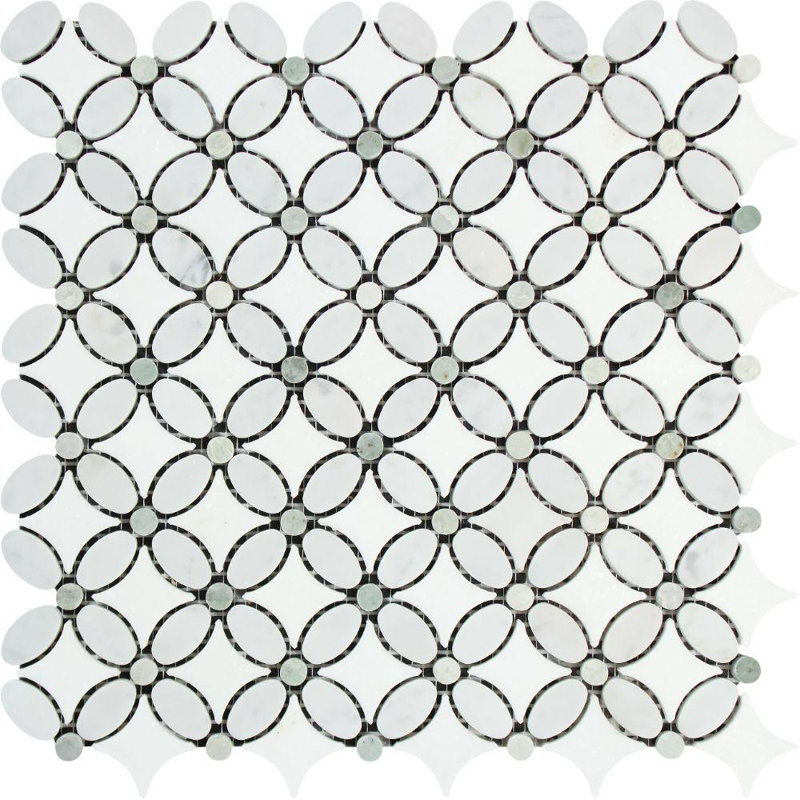 Carreau de sol et mosaïque en marbre Marble Novelty