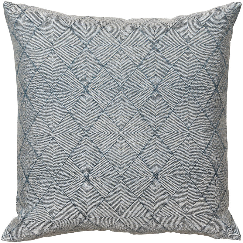 Messina Geometric Pillow Cover, 18" x 18", Tan