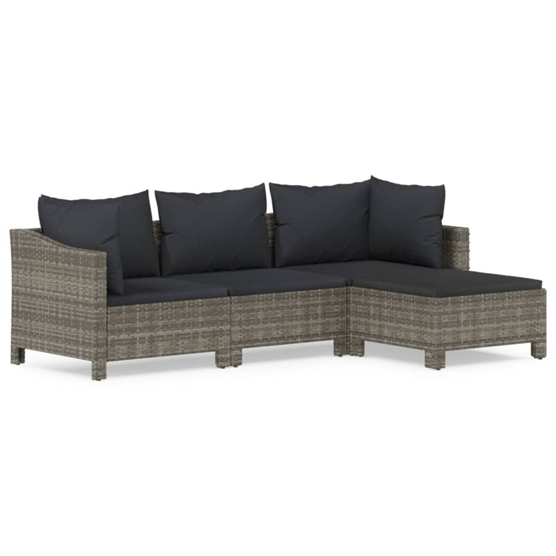 Chontel 24.8'' Outdoor Patio Sectional Set