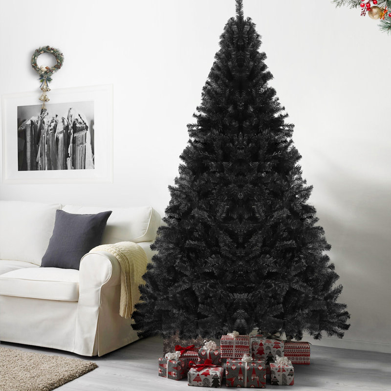 Arbre de Noël épinette noir, H 7 pi 5 po