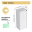 Armoire de salle de bain murale Cranor avec rangement ouvert et fermé-1107248989-1107248990