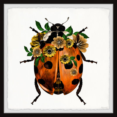 Sunflower Beetle - Single Picture Frame Print