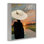 Femme à la mode regardant le coucher du soleil, estampe numérique, design par Amelia Noyes