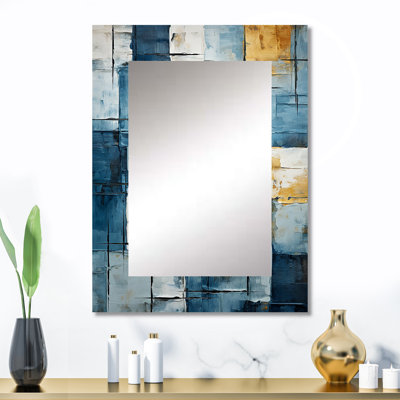 Cerulean Cubism Shapes I - Abstract Shapes
