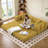 Aldora Boneless 78" King Size Convertible Sleeper Sofa Bed With 2 Pillows, Corduroy Folding Mattress Couch, No Assembly Required , Floor Sofa Lounge Couch For Living Room Small Spaces-92042100