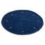 Kashkuli Gabbeh Navy Rug 3'10" x 3'10"