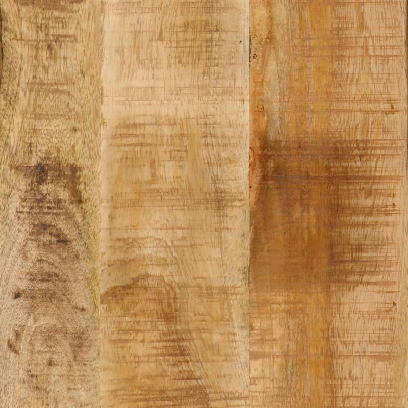  Bureau rectangulaire en bois de manguier massif naturel