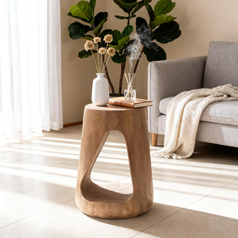 Round Accent Side Table