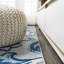 Tapis intérieur / extérieur gris clair / bleu Asgard-431490478