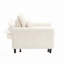 Fauteuil club en velours côtelé-1236906593