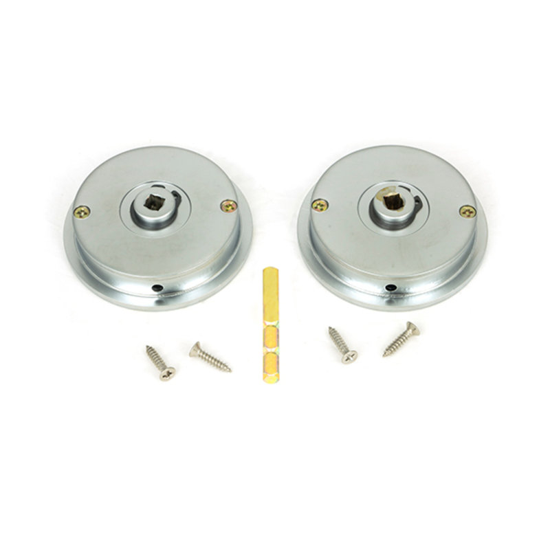 Door Accessory, 6cm H x 6cm W x 1.3cm D, Satin Chrome