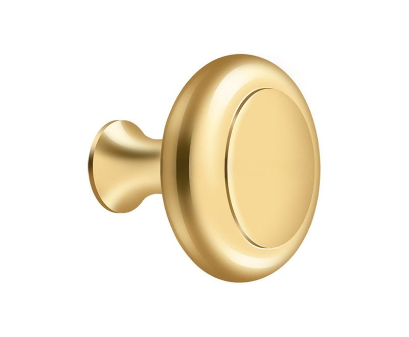 Mushroom Knob, PVD Polished Brass