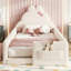 Lit pour enfant rembourré TeddyNest-134477504-134477505
