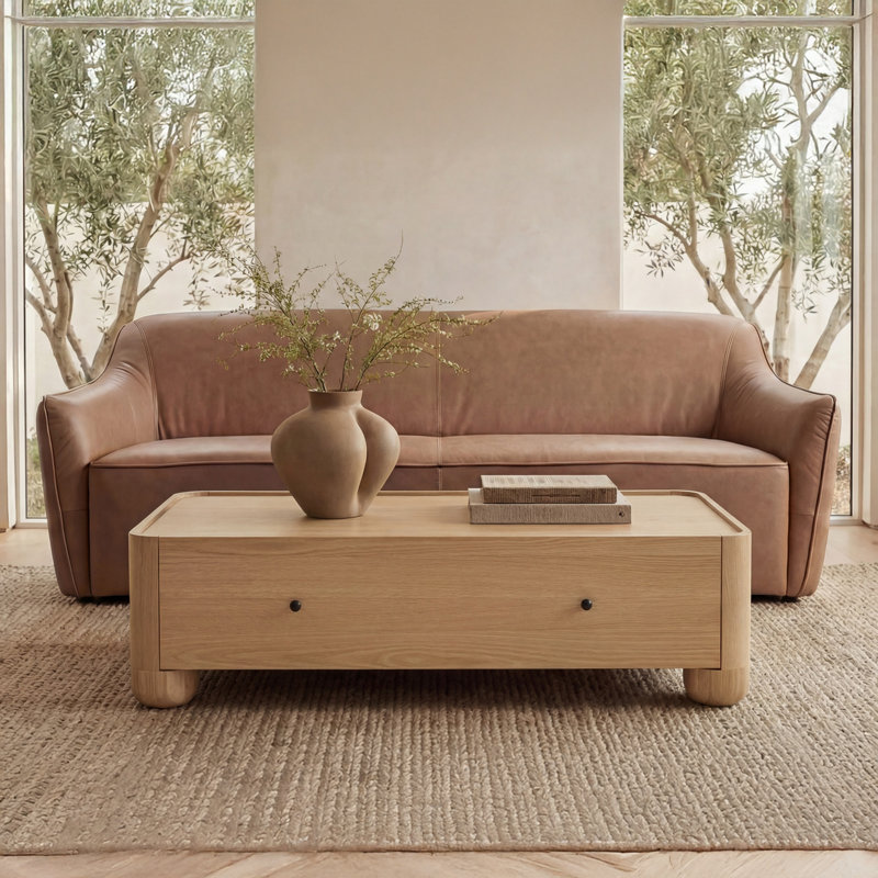 Gibson Coffee Table Natural, Brown