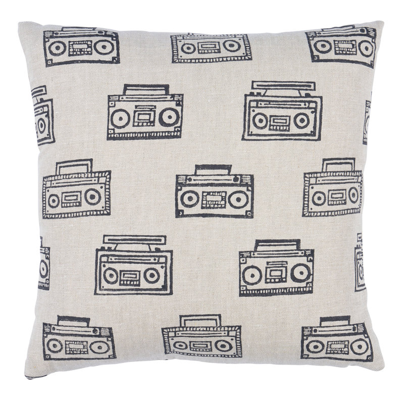 Oreiller Schumacher X Hadiya Williams Ode, Gris anthracite