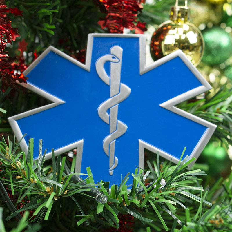 Figurine suspendue de décoration de noël ems héros series
