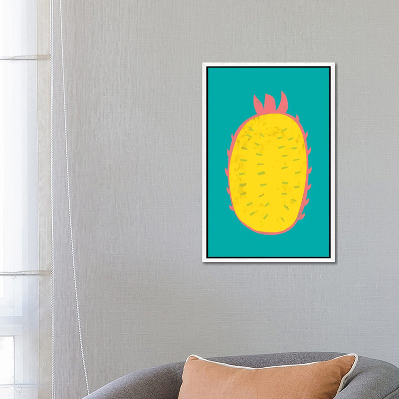 Fruit Party V by Chariklia Zarris - Gallery-Wrapped Canvas Giclée on Canvas, White Framed, 101.6cm H x 66.04cm W x 3.175 cm D
