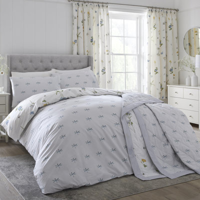 Emelia Floral Duvet Cover Set with Pillowcases