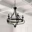 Lustre empire 5 lumières de style bougie Eshan