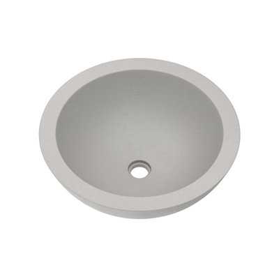 Lavabo de salle de bain vasque circulaire fait à la main Morro