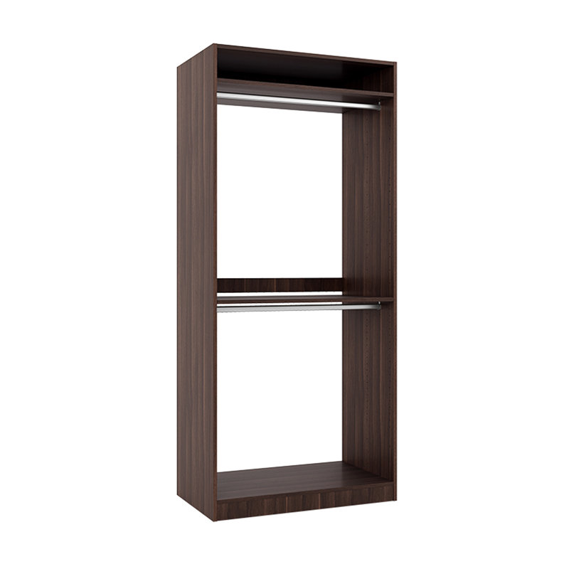 72" Closet System, Brown