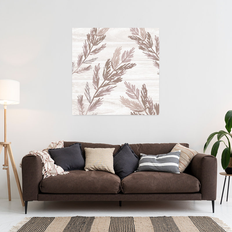 Breezy, paysage abstrait contemporain, art naturel, H 36 po x l 36 po