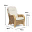 Leon Wicker Armchair