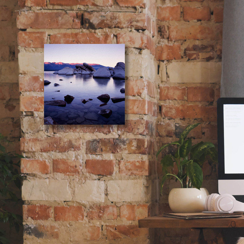 «Purple Rocks» par PhotoINC Studio, H 12 po x l 12 po x P 0,75 po
