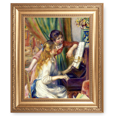 Les filles au piano par Pierre-Auguste Renoir