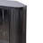 Modern 3-Tier Corner Storage Cabinet With Tempered Glass Doors, Removeable Shelves & Metal Frame - Freestanding Space-Saving Organizer For Bathroom, Kitchen, Bedroom