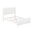 Jeilynn Solid Wood Foundation Bed Frame with Matching Footboard-339714120-339714127