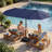 15 FT Double-Sided Market Umbrella With Heavy-Duty Base-467821878