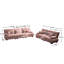 Ensemble de salon 2 pièces en chenille avec causeuse et canapé 3 places, canapé modulaire surdimensionné-30974681